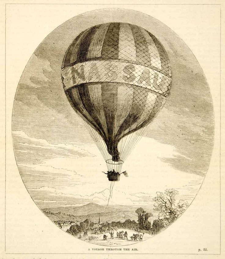 first hot air balloon flight